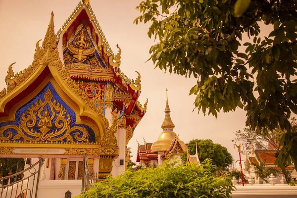 Wat Chai Mongkhon City Pattaya Province Chonburi Thailand Thailand Pattaya — Stock Photo, Image