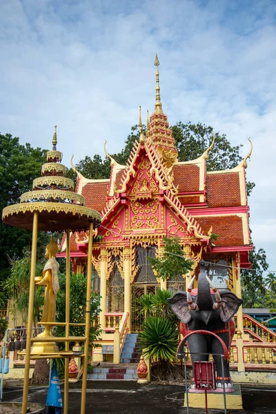 Wat Thongchai Thammachak Mieście Ban Krut Prowincji Prachuap Khiri Khan — Zdjęcie stockowe