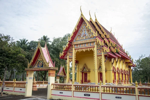 Wat Thongchai Thammachak Town Ban Krut Province Prachuap Khiri Khan —  Fotos de Stock