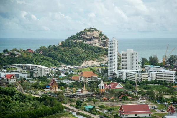 Landscape View Wat Khao Sanam Chai City Hua Hin Province — Foto Stock
