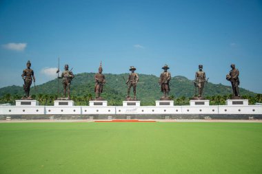 the 7 King Rajabhakti Park near the City of Hua Hin in the Province of Prachuap Khiri Khan in Thailand,  Thailand, Hua Hin, December, 2022