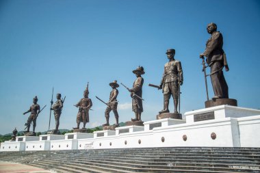 the 7 King Rajabhakti Park near the City of Hua Hin in the Province of Prachuap Khiri Khan in Thailand,  Thailand, Hua Hin, December, 2022