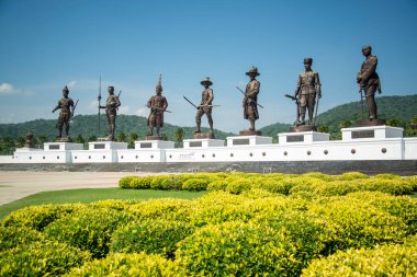 the 7 King Rajabhakti Park near the City of Hua Hin in the Province of Prachuap Khiri Khan in Thailand,  Thailand, Hua Hin, December, 2022