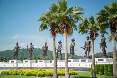 the 7 King Rajabhakti Park near the City of Hua Hin in the Province of Prachuap Khiri Khan in Thailand,  Thailand, Hua Hin, December, 2022