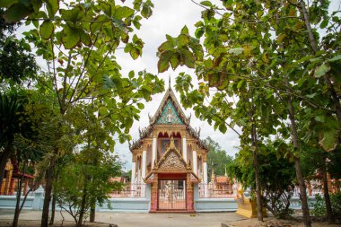 Prachuap Khiri Khan şehrindeki Wat Ko Lak Tayland 'daki Prachuap Khiri Khan, Prachuap Khiri Khan, Aralık 2022