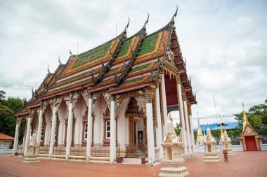 Prachuap Khiri Khan şehrindeki Wat Ko Lak Tayland 'daki Prachuap Khiri Khan, Prachuap Khiri Khan, Aralık 2022