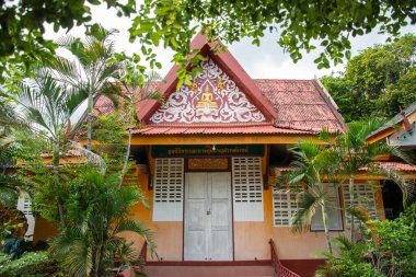 Prachuap Khiri Khan şehrindeki Wat Ko Lak Tayland 'daki Prachuap Khiri Khan, Prachuap Khiri Khan, Aralık 2022