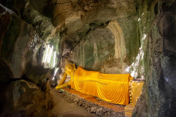 Die Liegende Buddha Höhle Wat Noi Der Nähe Der Stadt — Stockfoto