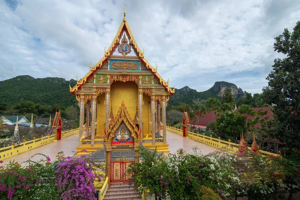 Wat Khlong Wan Lub Phra Aram Luang Wiosce Tabon Khlong — Zdjęcie stockowe