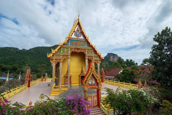 Wat Khlong Wan Phra Aram Luang Nel Villaggio Tabon Khlong — Foto Stock