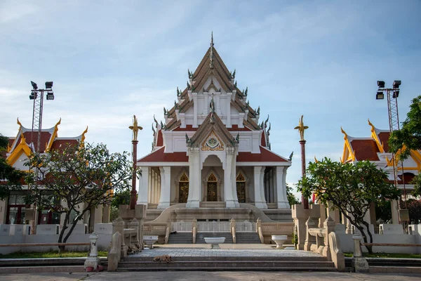 泰国Prachuap Khiri Khan省Phrachuap Khiri Khan镇的Wat Thammikaram Mahathat Worawihan 泰国Prachuap Khiri — 图库照片