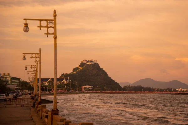 Der Hügel Mit Dem Wat Thammikaram Worawihan Oder Wat Khao — Stockfoto