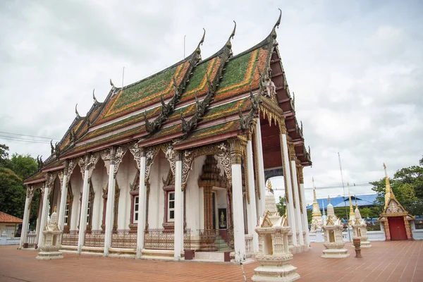 泰国Prachuap Khiri Khan省Phrachuap Khiri Khan市的Wat Lak 泰国Prachuap Khiri Khan 2022年12月 — 图库照片