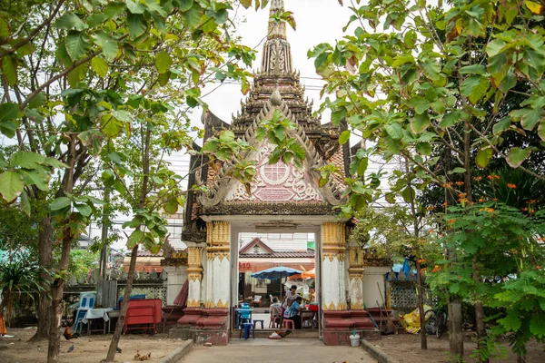 Wat Lak Nella Città Phrachuap Khiri Khan Nella Provincia Prachuap — Foto Stock