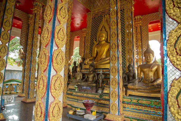 Wat Nong Kham Byn Tambon Lak Nära Staden Phrachuap Khiri — Stockfoto