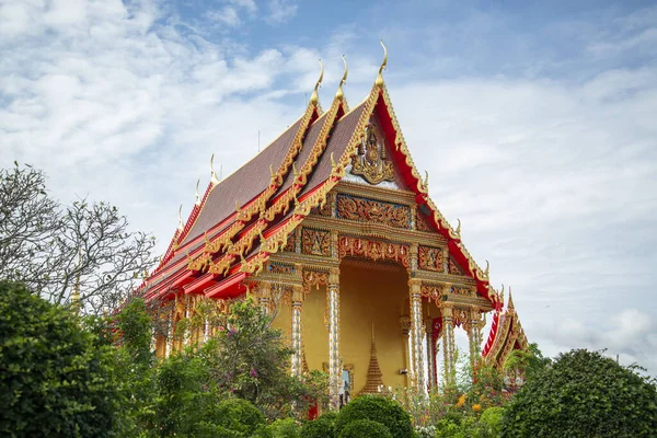 Wat Khlong Wan Phra Aram Luang Village Tabon Khlong Wan — Stock Photo, Image