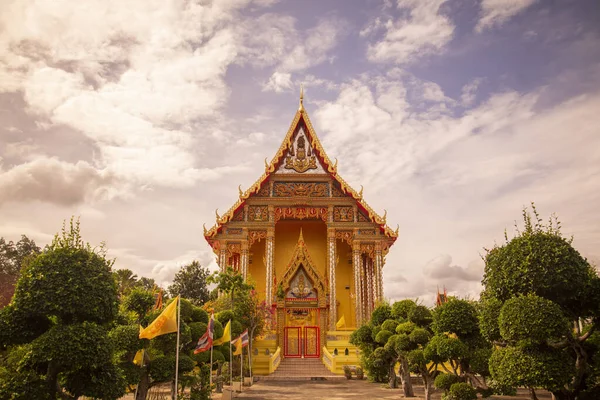 타이의 근처에 Tabon Khlong Wan Wat Khlong Wan Prachuap Khiri — 스톡 사진