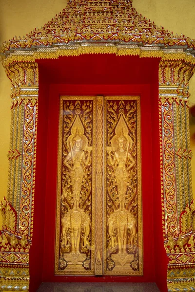 Das Wat Khlong Wan Oder Phra Aram Luang Dorf Tabon — Stockfoto