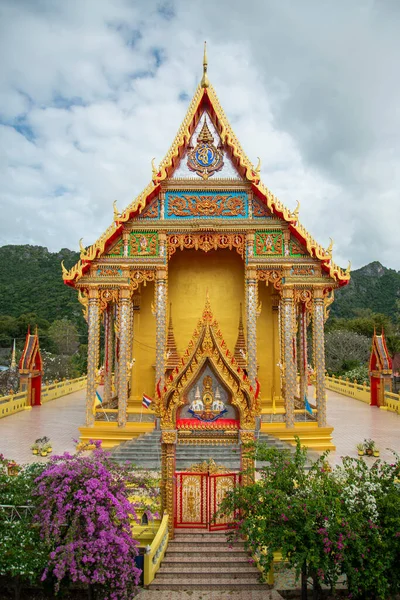 Wat Khlong Wan Lub Phra Aram Luang Wiosce Tabon Khlong — Zdjęcie stockowe