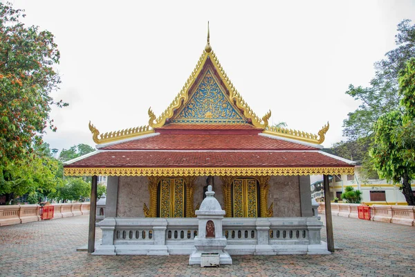 Wat Pranburi Nella Città Pranburi Nella Provincia Prachuap Khiri Khan — Foto Stock