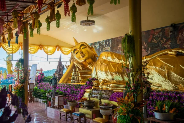 Tayland Pak Nam Köyü Yakınlarındaki Wat Khao Noi Tayland Prachuap — Stok fotoğraf