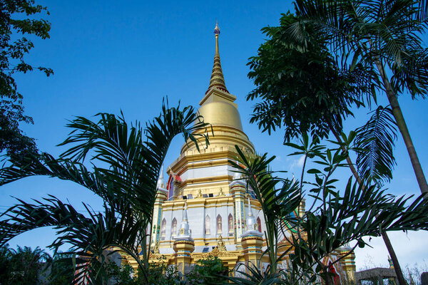 The Wat Noen Sawan Mongkhon Tham near the Town of Pranburi near the City of Hua Hin in the Province of Prachuap Khiri Khan in Thailand, Thailand, Hua Hin, December, 2022