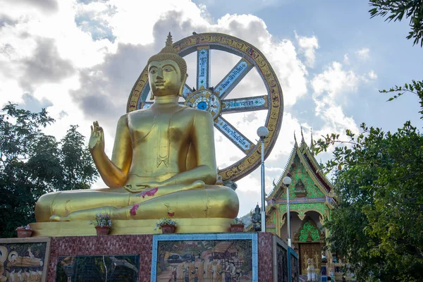 Wat Noen Sawan Mongkhon Tham Town Pranburi City Hua Hin — стоковое фото