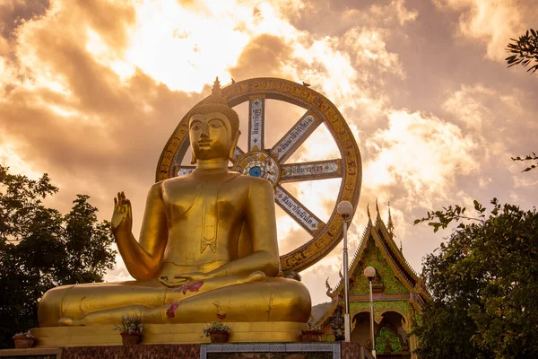Wat Noen Sawan Mongkhon Tham Town Pranburi City Hua Hin — Stock Photo, Image