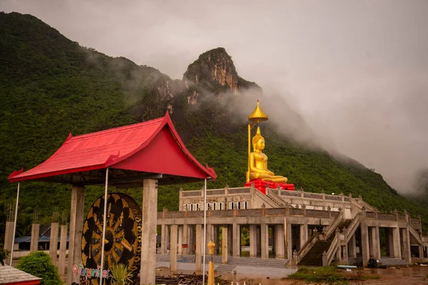 Wat Hup Khot Sam Roi Yot National Park Nella Provincia — Foto Stock