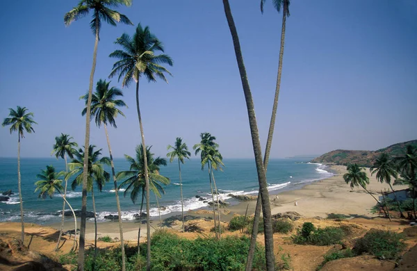 インド インド ゴア州 1996年4月 ゴア州のバジェ町の景観と海岸を持つビーチ — ストック写真