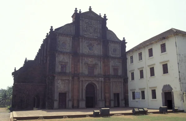Iglesia Basílica Bom Jesús Ciudad Velha Goa Provincia Goa India — Foto de Stock