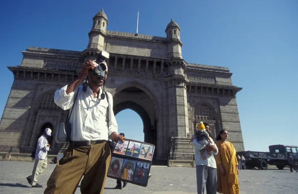 Arquitectura Del Arco India Gate Gateway India Colaba Centro Ciudad —  Fotos de Stock
