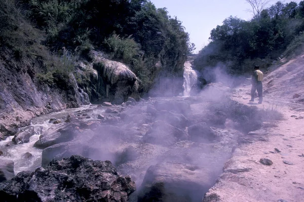 Hotspring Alam Dekat Kota Baoshan Provinsi Yunnan Cina Asia Timur — Stok Foto