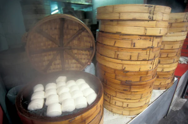 Pan Chino Mantou Restaurante Ciudad Kunming Provincia Yunnan China Este — Foto de Stock