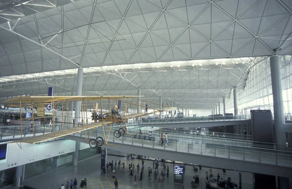 New Hong Kong International Airport Chek Lap Kok Airport Hongkongu — Zdjęcie stockowe