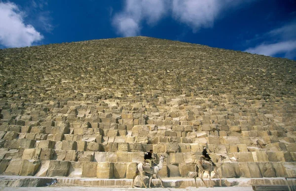 Piramides Van Giza Buurt Van Stad Cairo Hoofdstad Van Egypte — Stockfoto