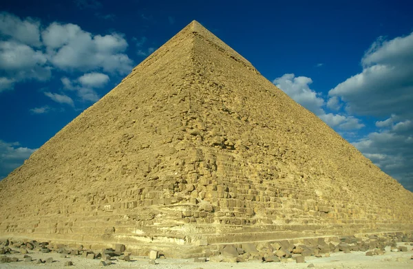 Piramidy Gizie Pobliżu Miasta Kair Stolicy Egiptu Północnej Afryce Egipt — Zdjęcie stockowe
