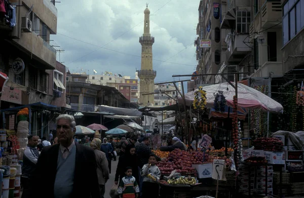 Marketstreet Principal Bazar Mercado Cidade Cairo Egito Norte África Egito — Fotografia de Stock