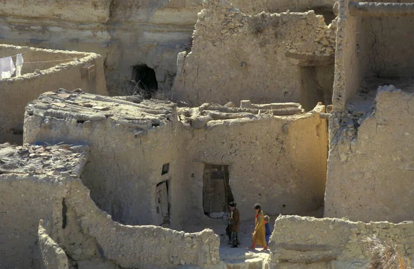 Antigua Aldea Siwa Desierto Libia Jalá Egipto Norte África Egipto —  Fotos de Stock