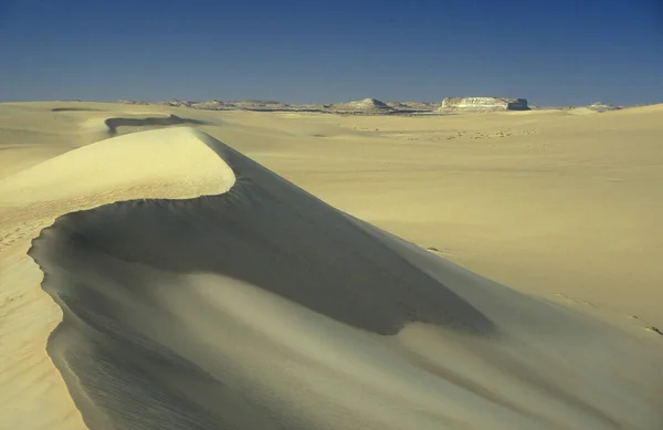 Αμμόλοφοι Κοντά Στο Χωριό Oasis Και Siwa Της Λιβύης Της — Φωτογραφία Αρχείου