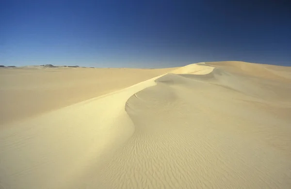 Les Dunes Sable Près Oasis Village Siwa Libye Dans Désert — Photo