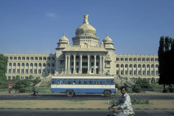 Building Parliament Province Karnataka City Bangalore Province Karnataka India India — Stock Photo, Image