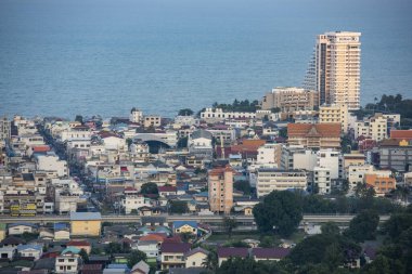 Tayland 'da Prachuap Khiri Khan ili Hua Hin şehrinin Khao Hin Lek Fai bakış açısı, Aralık 2023