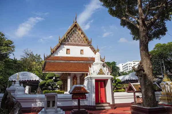 New Temple Wat Mahathat Worawihan City Province Ratchaburi Thailand Thailand — Stock Photo, Image