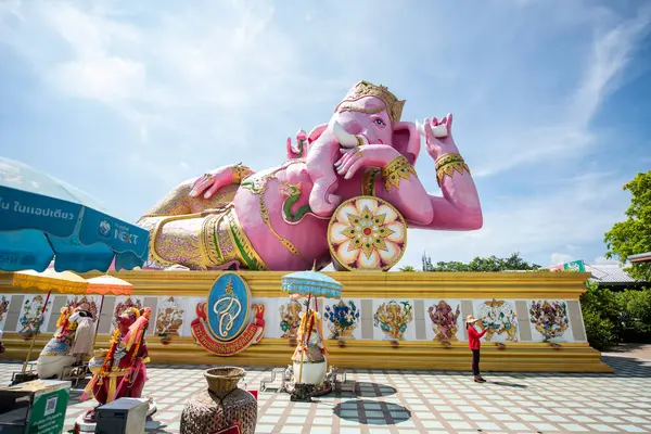 Ganesha Wat Saman Rattanaram City Mueang Chachoengsao City Province Chachoengsao — Stock Photo, Image