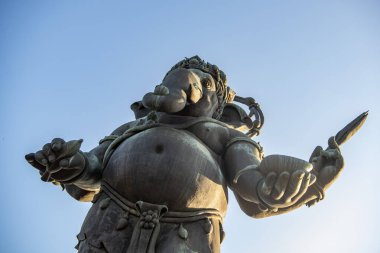 Khlong Khuean Shri Ganesh Uluslararası Parkı Tayland 'ın Chachoengsao eyaletindeki Mueang Chachoengsao şehrinin yakınlarında. Tayland, Chachoengsao, Kasım, 3, 2023