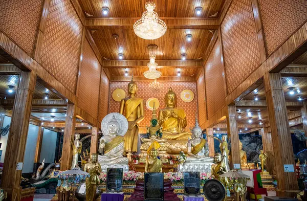 Buddha Wat Khao Din Bang Pakong Village Province Chachoengsao Thailand — Stock Photo, Image