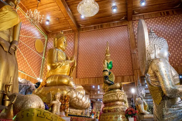 Buddha Wat Khao Din Bang Pakong Village Province Chachoengsao Thailand — Stock Photo, Image
