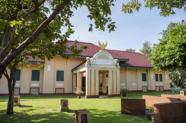 Udon Ratchathani 'deki Ulusal Müze ve Tayland' daki Ubon Ratchathani. Tayland, Ubon Ratchathani, 23 Kasım 2023