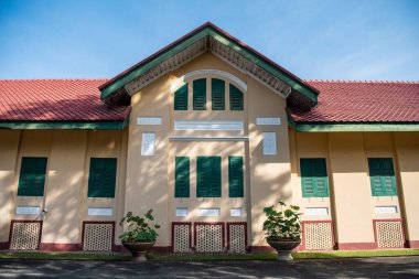 Udon Ratchathani 'deki Ulusal Müze ve Tayland' daki Ubon Ratchathani. Tayland, Ubon Ratchathani, 23 Kasım 2023